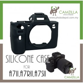 Soft Silicone Rubber Camera Protective Body Cover Case Bag Skin For Sony A7 II A7II A7R Mark 2 A7R2 ILCE-7M2 Camera  